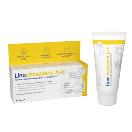 Linocolesterol A+E light, crema de colesterol con vitaminas A y E, 80 g