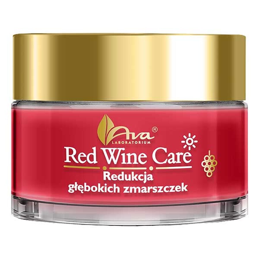 Ava Red Wine Care, crema facial de día, reducción de arrugas profundas, 50 ml Ava Red Wine Care, crema facial de día, reducción de arrugas profundas, 50 ml