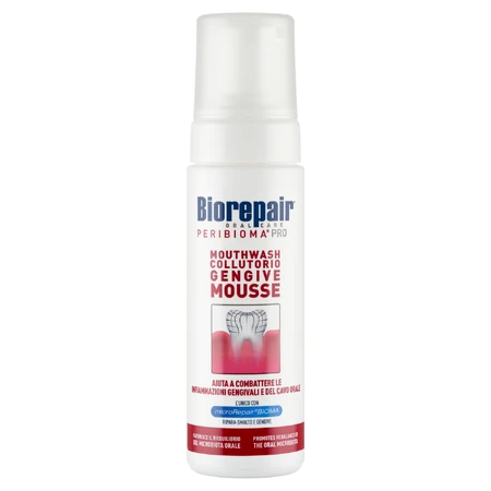 Biorepair, Peribioma, oral hygiene foam, 200 ml