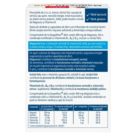 Magnesium 400 30+ 10 Tabletten, Doppelherz