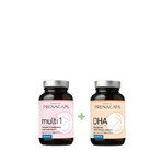 ForMeds Kit Prenacaps Multi 1, 60 Kapseln + DHA, 60 Kapseln