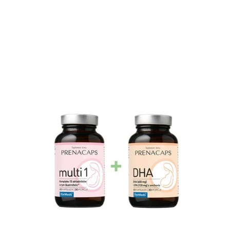 ForMeds Kit Prenacaps Multi 1, 60 Kapseln + DHA, 60 Kapseln