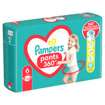 Pampers Pants, pannolini, Extra Large, taglia 6, 14-19 kg, 44 pz. Pampers Pants, pannolini, Extra Large, taglia 6, 14-19 kg, 44 pz.