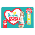 Pampers Pants, pannolini, Extra Large, taglia 6, 14-19 kg, 44 pz. Pampers Pants, pannolini, Extra Large, taglia 6, 14-19 kg, 44 pz.