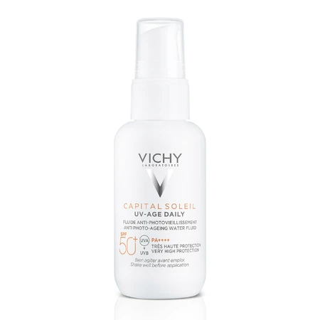 Vichy Capital Soleil UV-Age Daily, Fluid gegen Lichtalterung, SPF 50+, 40 ml