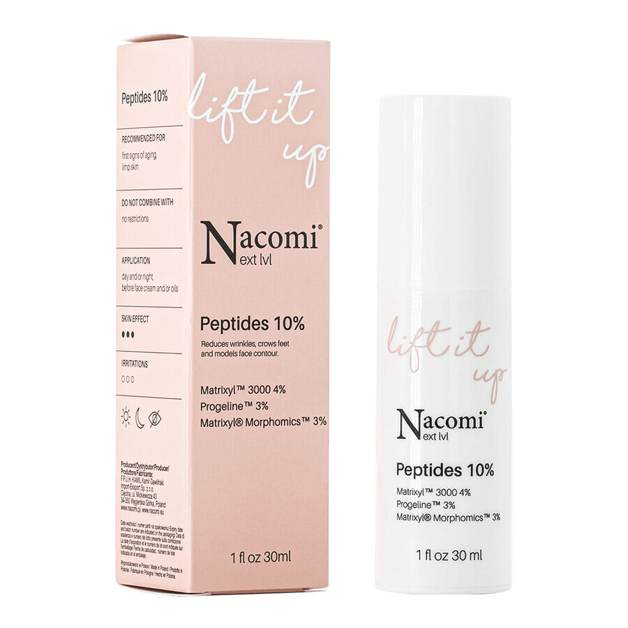 Buy Nacomi Next Level, peptide serum 10%, 30 ml Nacomi Next Level, peptide serum 10%, 30 ml