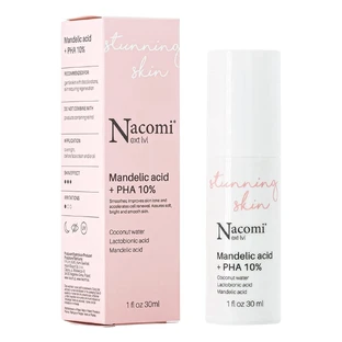Nacomi Next Level, Serum mit Mandelsäure und PHA 10%, für die Nacht, 30 ml