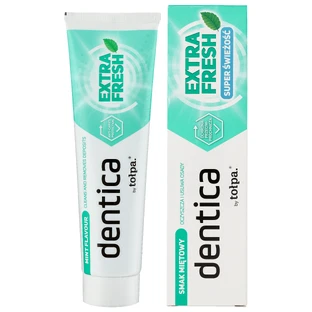 Dentica, pasta de dientes, sabor menta, Extra Fresh, 100 ml