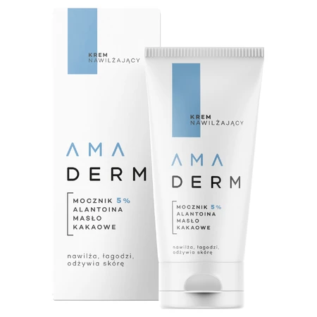 Amaderm Urea 5% vochtinbrengende crème, 50 ml 