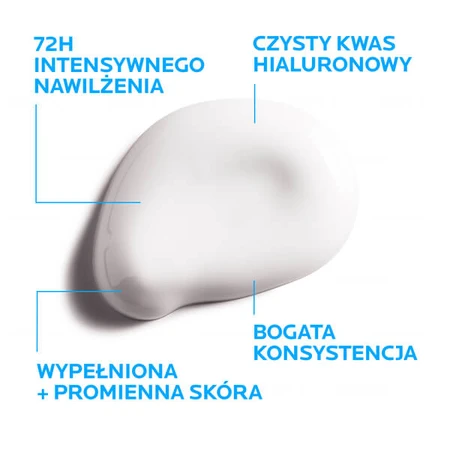 La Roche-Posay Hydraphase HA Crema rica e intensamente hidratante con una consistencia rica, 50 ml
