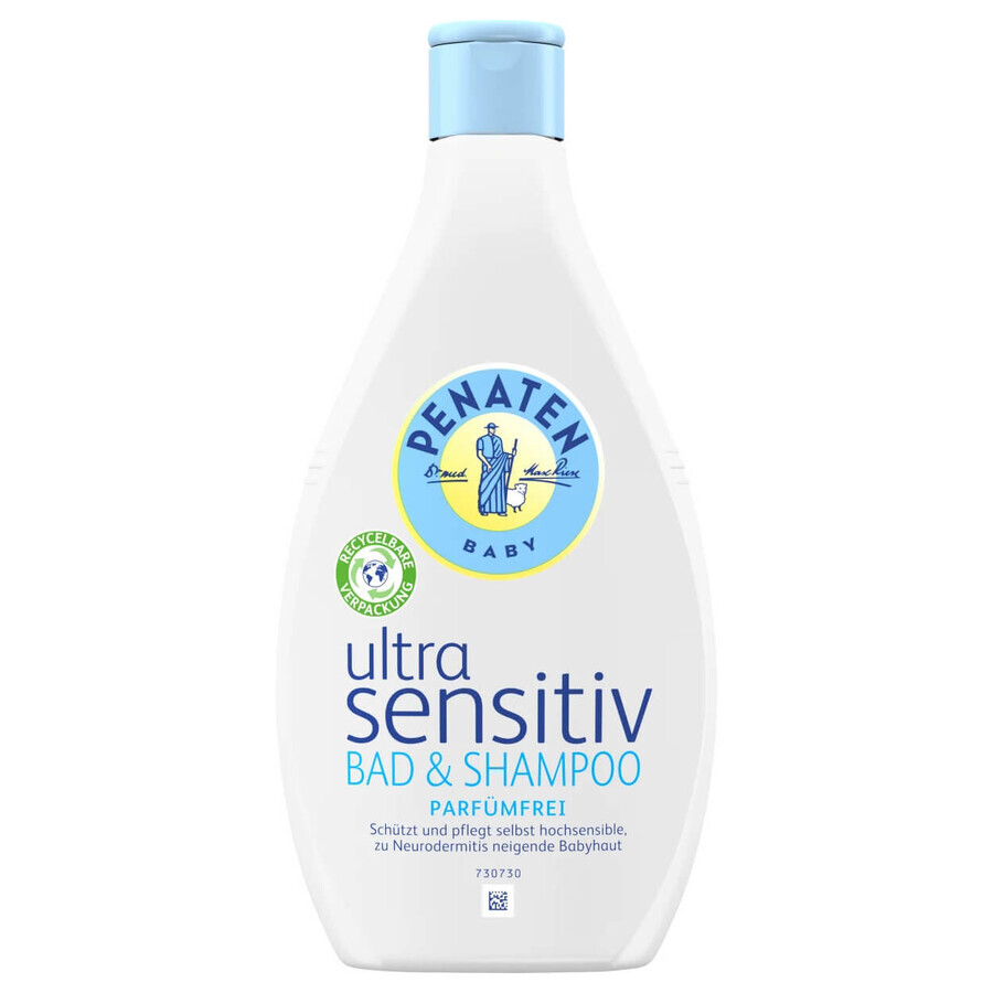 Shop Penaten Baby Ultra Sensitive Körper- und Haarwäsche ab dem 1. Tag, 400 ml Penaten Baby Ultra Sensitive Körper- und Haarwäsche ab dem 1. Tag, 400 ml