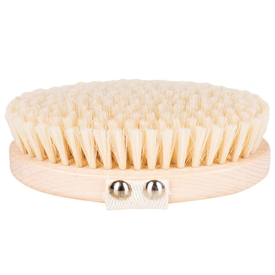 Hhuumm, brosse de massage et de lavage du corps, fibre douce, courte Hhuumm, brosse de massage et de lavage du corps, fibre douce, courte