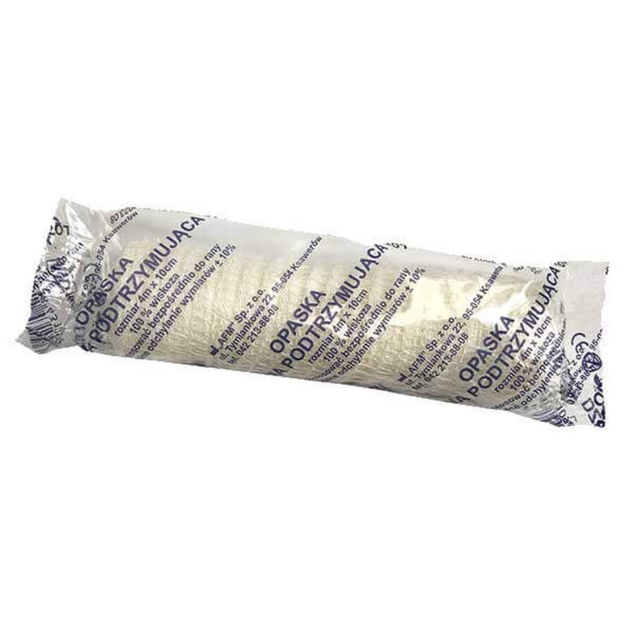 Boutique Hartmann, bandage de soutien tricoté, non stérile, 10 cm x 4 m, 1 pièce Hartmann, bandage de soutien tricoté, non stérile, 10 cm x 4 m, 1 pièce