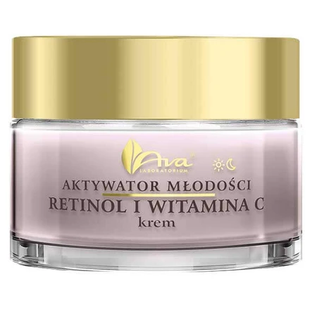 Ava Youth Activator, Retinol y Vitamina C, crema antiarrugas, 50 ml