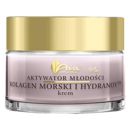 Ava Youth Activator, Colágeno Marino e Hydranov, crema antiarrugas, 50 ml