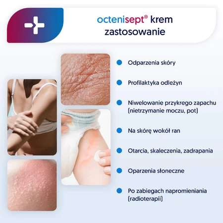 Octenisept Protect&Repair, cream for irritated, cracked and exfoliated skin, 50 ml