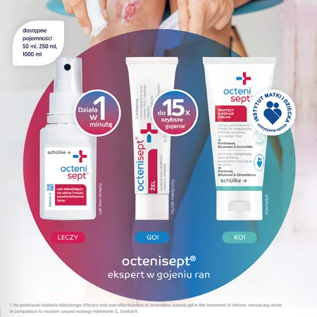 Octenisept Protect&Repair, cream for irritated, cracked and exfoliated skin, 50 ml