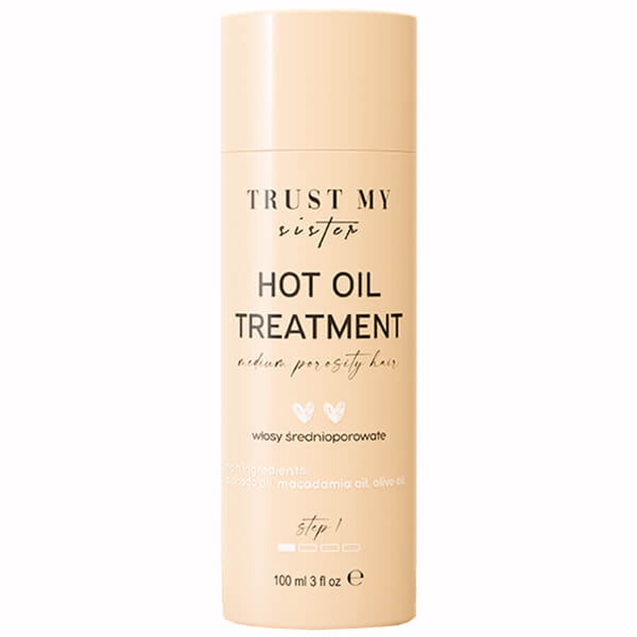 Cumpără Trust My Sister, ulei pentru păr mediu poros, 100 ml Trust My Sister, ulei pentru păr mediu poros, 100 ml