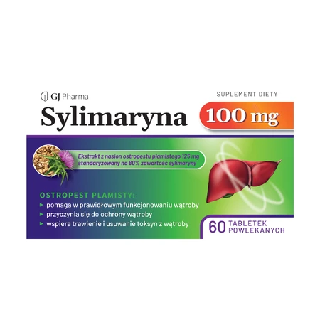 Sylymarin 100 mg, 60 comprimés pelliculés