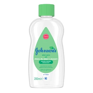 Johnson's, aceite para bebé, con aloe, 200 ml