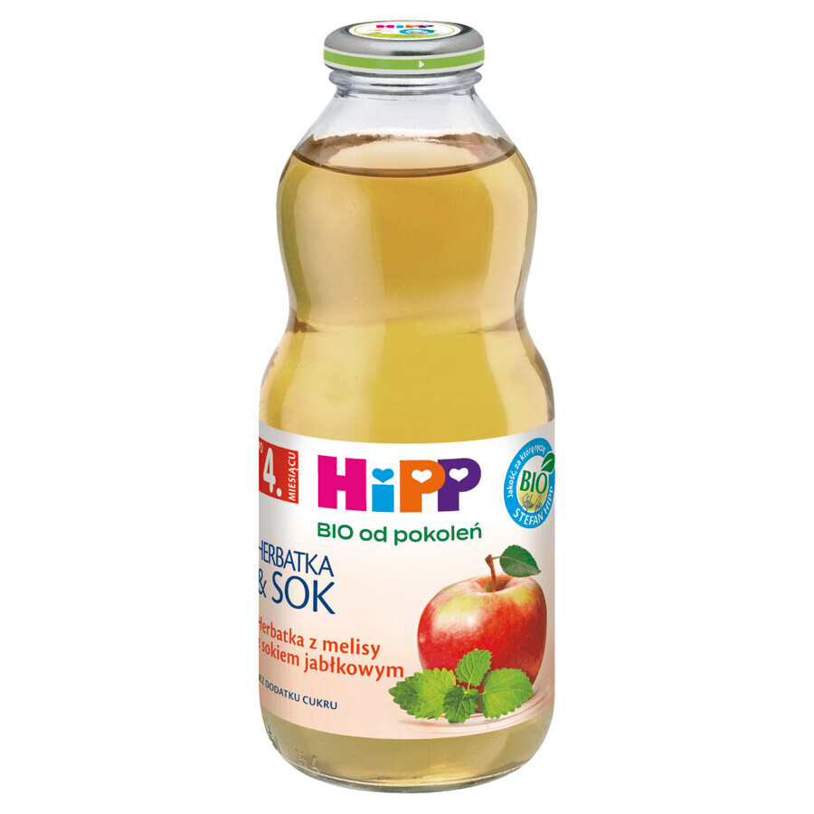 Comprar HiPP Tea & Juice Bio, té de melisa con zumo de manzana, después de 4 meses, 500 ml HiPP Tea & Juice Bio, té de melisa con zumo de manzana, después de 4 meses, 500 ml