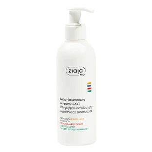 Ziaja Pro, Sérum d'acide hyaluronique dans les GAG, comblement des rides, liftant et hydratant, 200 ml