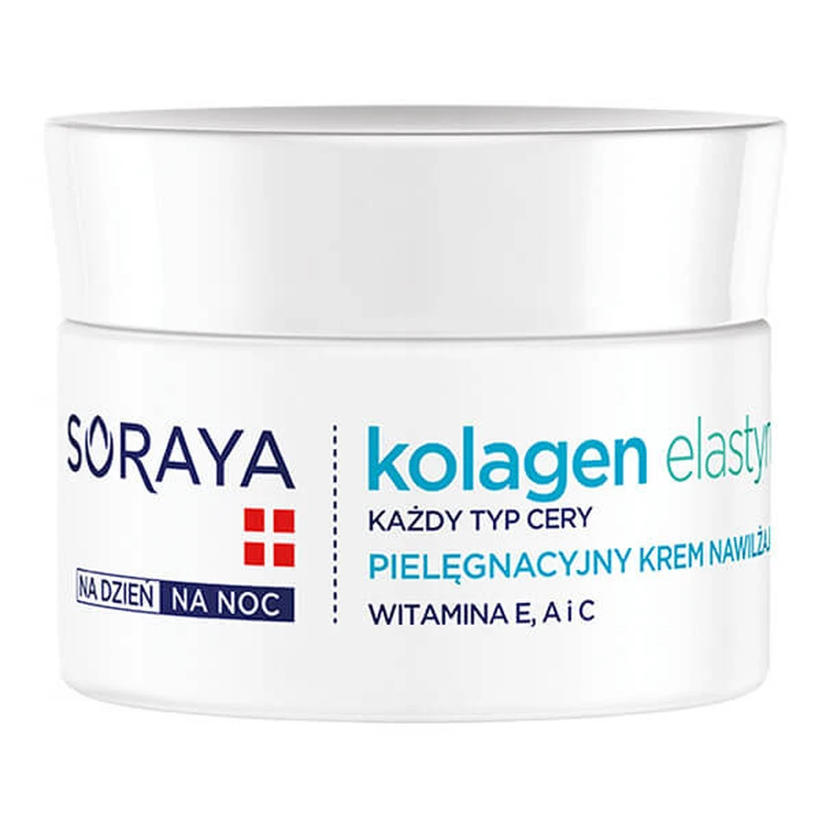 Soraya Kolagen Elastin, day and night facial moisturizer, 50 ml