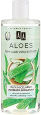 AA Aloe Vera, lotion micellaire, apaisante et hydratante, 400 ml