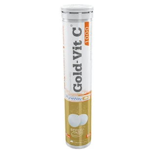 Olympus, Gold-Vit C, 1000 mg, Orangengeschmack, 20 Brausetabletten