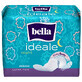 Bella Ideale, Toallas sanitarias StaySofti con alas, ultrafinas, Noche, 7 piezas