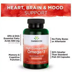 Swanson High Concentrate Omega-3, ulei de pește, 120 capsule Swanson High Concentrate Omega-3, ulei de pește, 120 capsule