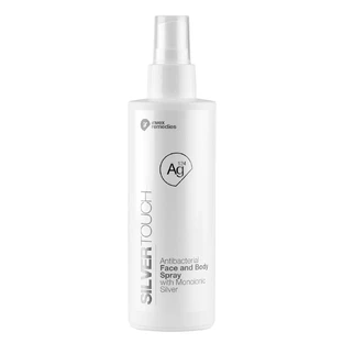 Invex Remedies Silver Touch, loción facial y corporal antibacteriana con plata monoiónica Ag124, 200 ml