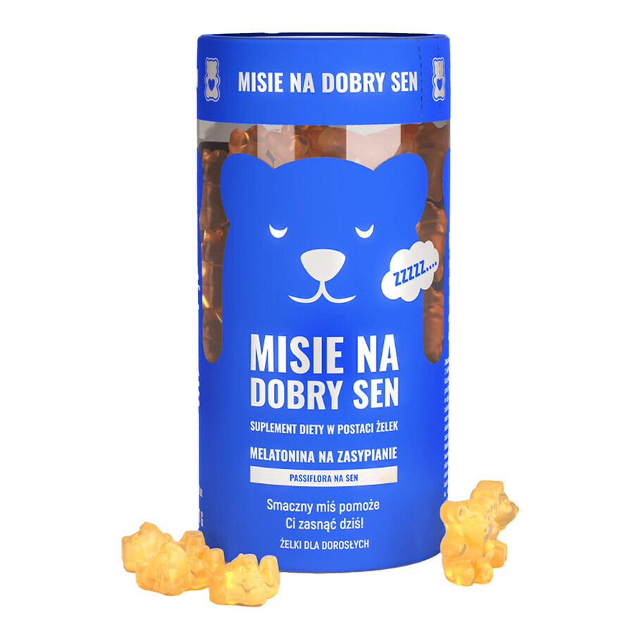 Shop Noble Health Teddybären für eine gute Nachtruhe, Geleebohnen, 300 g Noble Health Teddybären für eine gute Nachtruhe, Geleebohnen, 300 g