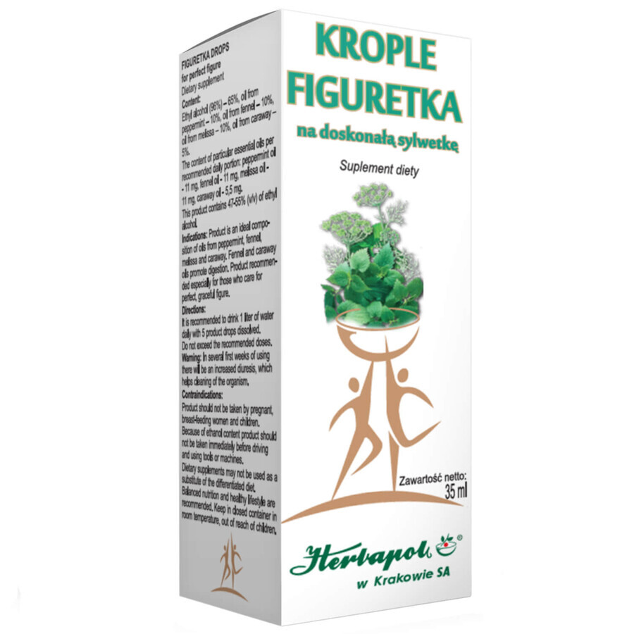 Shop Herbapol-Tropfen Figuretka Na Doskonałą Sylwetkę, 35 ml Herbapol-Tropfen Figuretka Na Doskonałą Sylwetkę, 35 ml