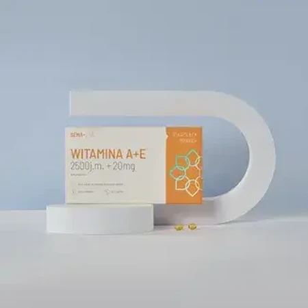 SEMA Lab Vitamine A+E 2500 IE + 20 mg, 30 capsules