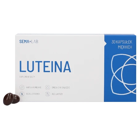 Lutéine SEMA Lab, 30 capsules molles