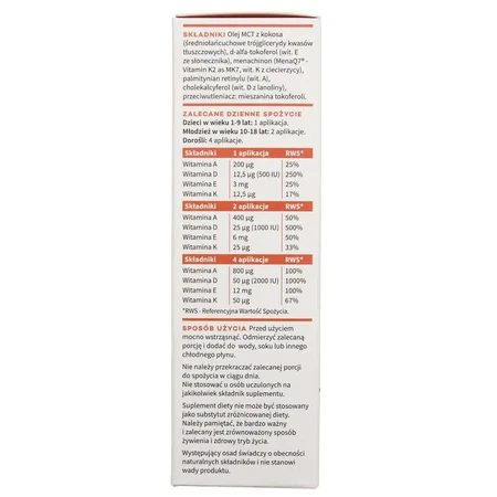 Aura Herbals Vitamine ADEK voor het gezin, druppels, 50 ml