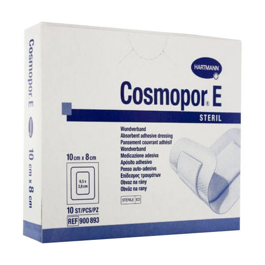 Buy Cosmopor E, surgical dressing, sterile, 10 cm x 8 cm, 25 pcs. Cosmopor E, surgical dressing, sterile, 10 cm x 8 cm, 25 pcs.