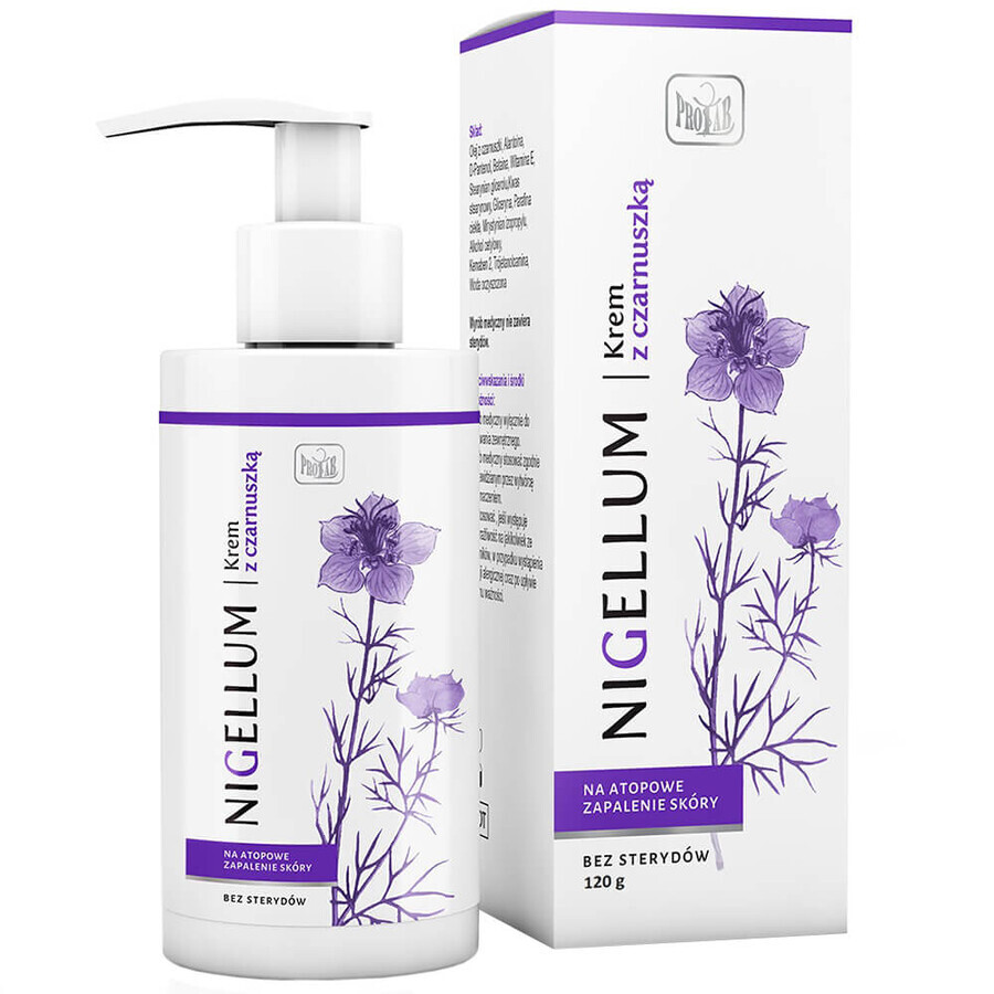 Nigellum, nigella cream for atopic dermatitis, 120 g