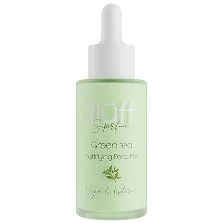 Winkel op Fluff Superfood, matterende gezichtsmelk, groene thee, 40 ml Fluff Superfood, matterende gezichtsmelk, groene thee, 40 ml
