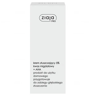 Ziaja Pro, crema exfoliante 5% ácido mandélico + AHA, 50 ml
