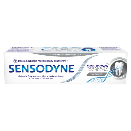Sensodyne Reconstruction and Protection Whitening, pasta blanqueadora para dientes hipersensibles, 75 ml