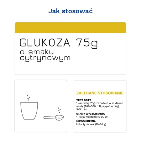 Diather Glucosa, polvo para solución oral, sabor limón, 75 g
