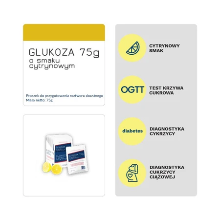 Diather Glucosa, polvo para solución oral, sabor limón, 75 g