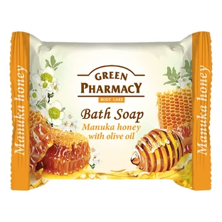 Green Pharmacy, jabón en barra, miel de manuka, 100 g