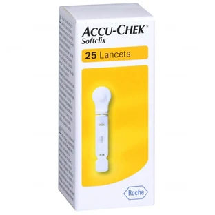 Accu-Chek Softclix, lancette, 25 pieces