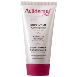 Actiderma Pur Hygiène intime, pommade hypoallergénique pour bébés, enfants et adultes, 75 ml