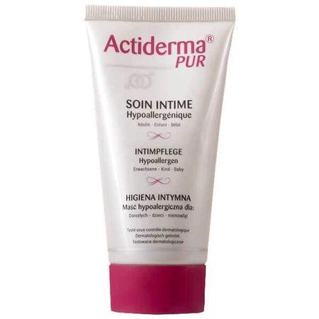 Actiderma Pur Hygiène intime, pommade hypoallergénique pour bébés, enfants et adultes, 75 ml