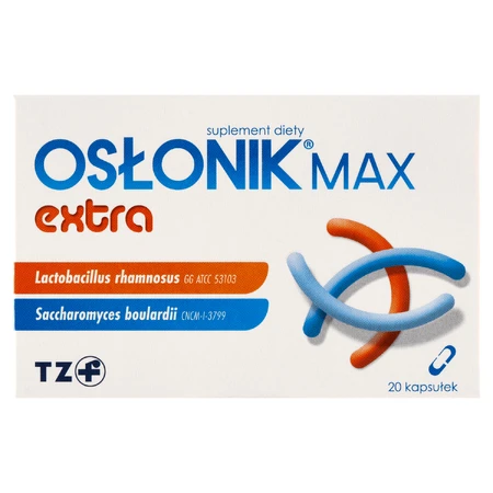 Osłonik Max Extra, for adults and children over 3 years of age, 20 capsules