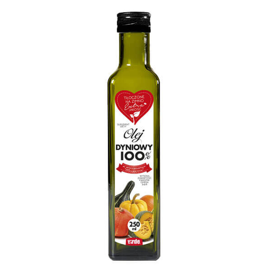 Cumpără Virde Ulei de dovleac 100%, 250 ml Virde Ulei de dovleac 100%, 250 ml